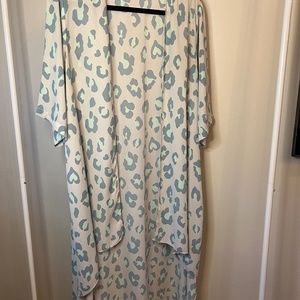 Buddy Love Leopard Kimono - Size S/M